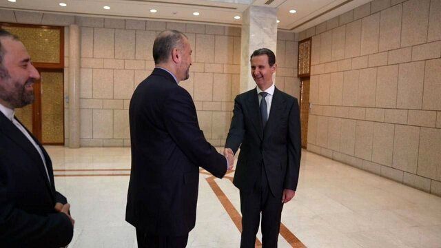 رایزنی امیرعبداللهیان با «بشار اسد» در دمشق 2