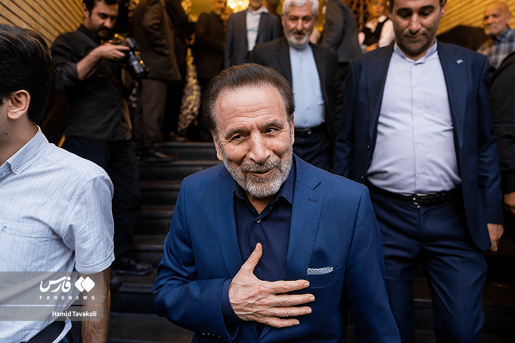 مراسم ختم برادر تاجزاده