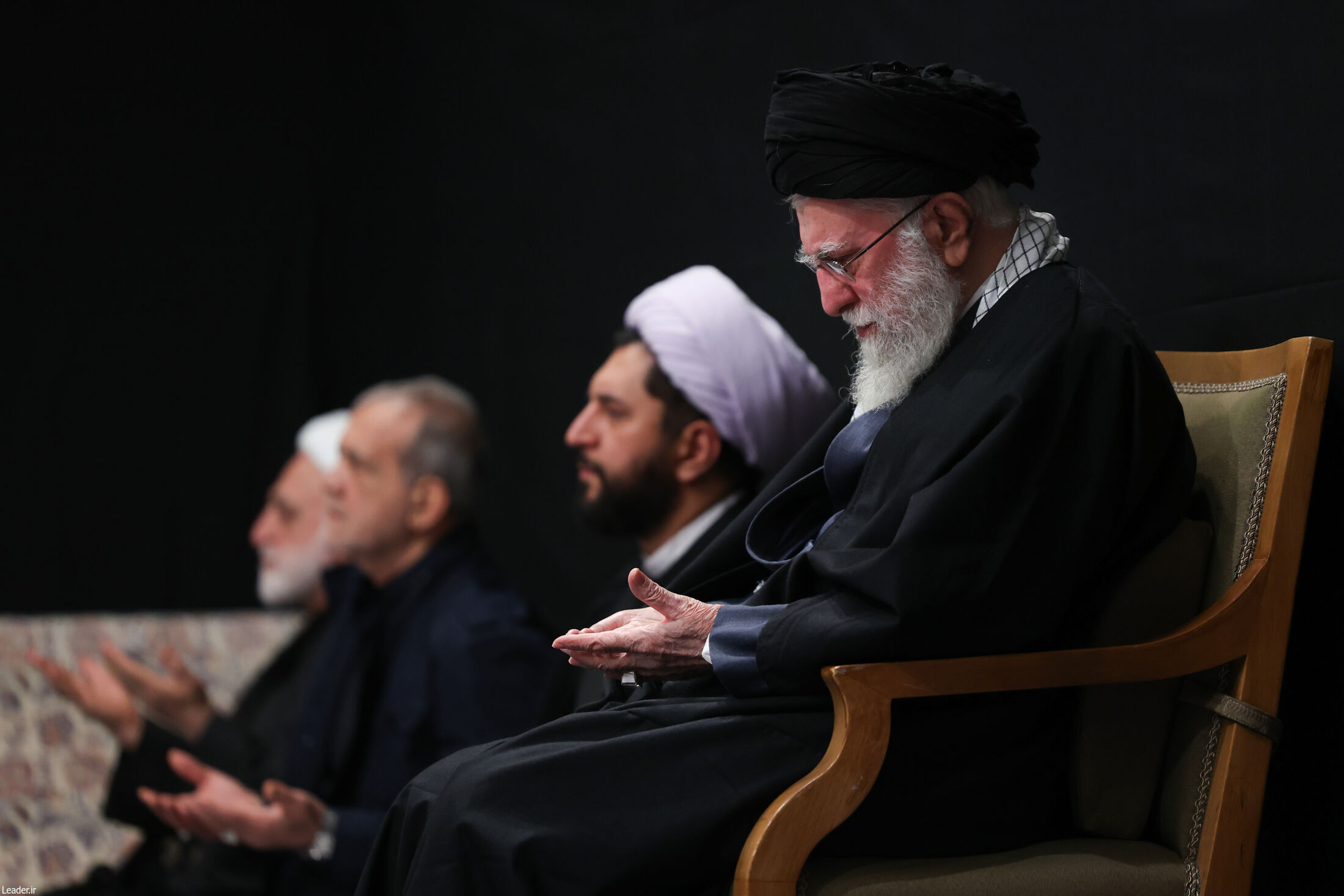 عزاداری شهادت حضرت زهرا (س) در حسینیه امام خمینی