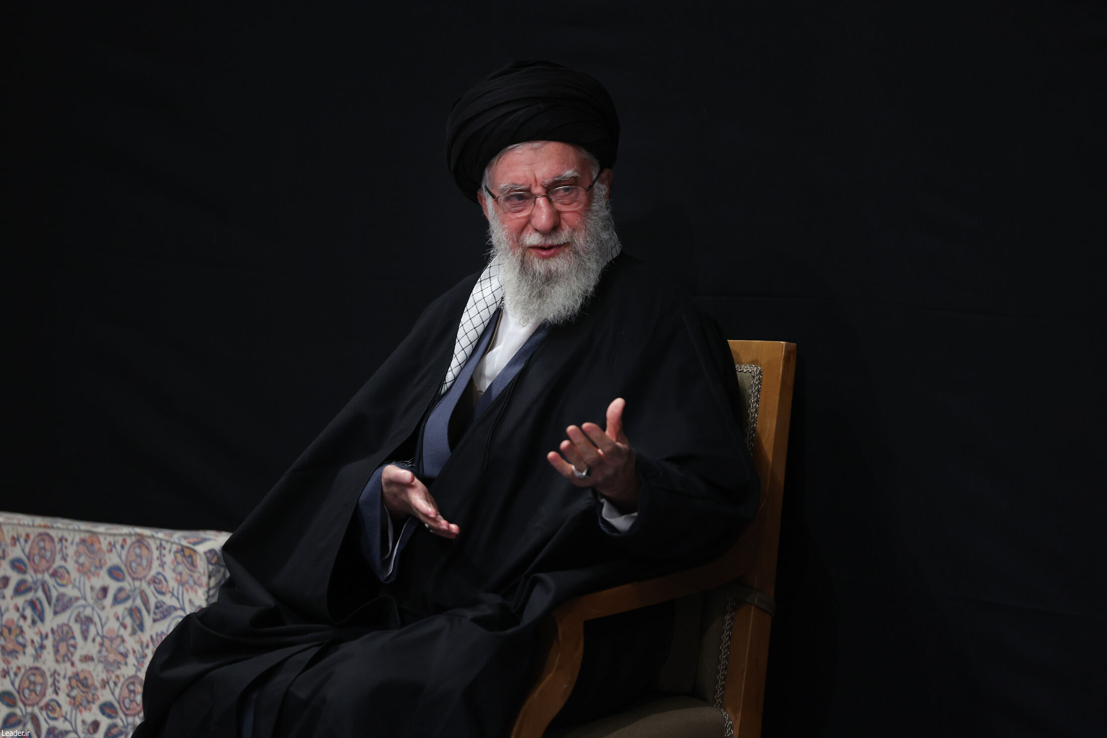 عزاداری شهادت حضرت زهرا (س) در حسینیه امام خمینی