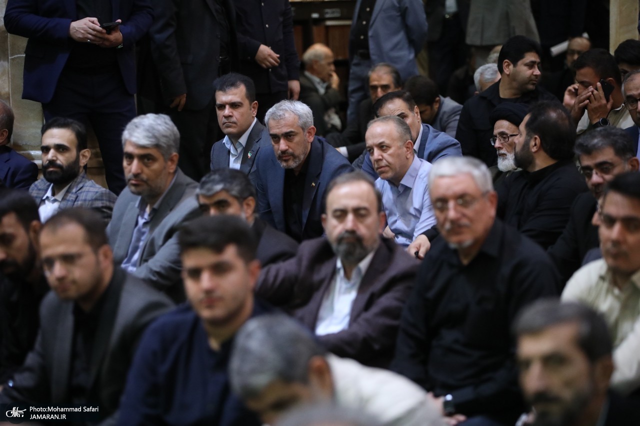 مراسم ختم همسر آقامحمدی