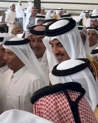 سفیر ایران در عروسی پسرِ شیخ قطری