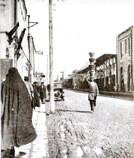 شیوه جالب فروش ماست در تهران؛ 100 سال قبل + عکس 2