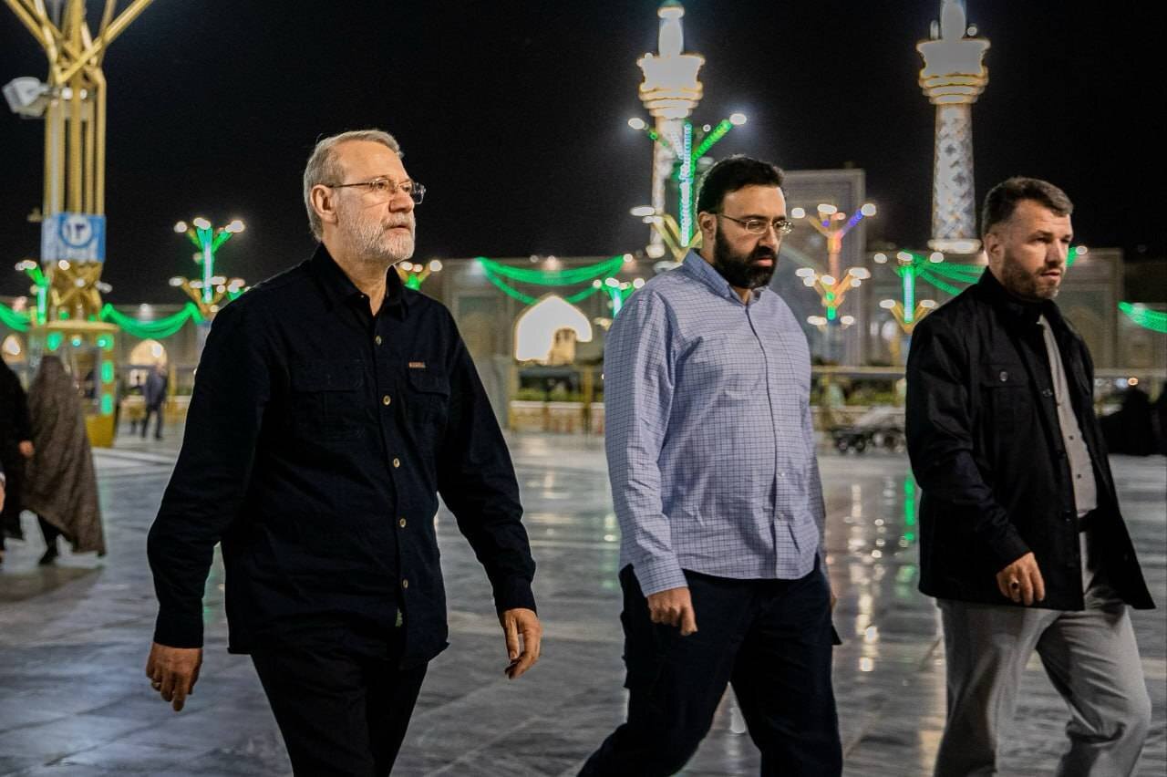 لاریجانی و پسرش