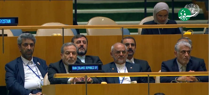 هئیت همراه رئیس‌جمهور در مجمع عمومی سازمان ملل