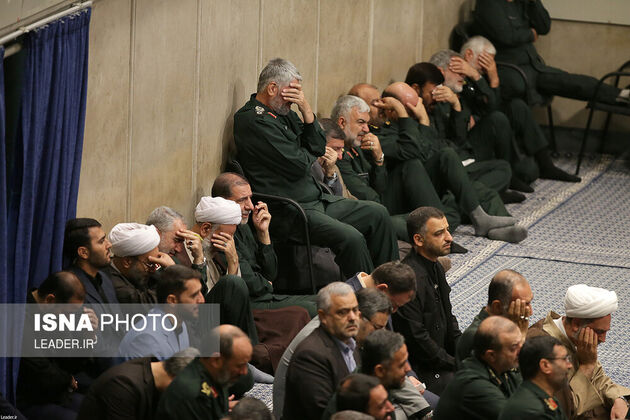دیدار فرماندهان سپاه پاسداران با مقام معظم رهبری