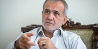 گپ‌وگفت خاتمی، جهانگیری و مسعود پزشکیان در یک مراسم+فیلم و عکس