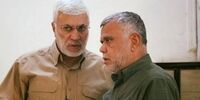 لحظه وداع هادی العامری با ابومهدی المهندس +فیلم