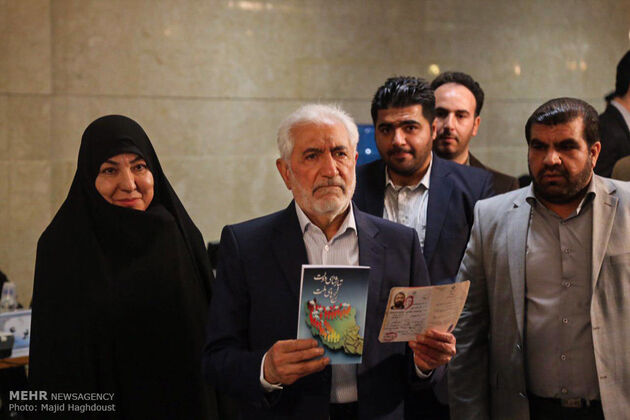 ثبت نام کاندیداهای انتخابات ریاست جمهوری (3)