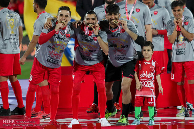 مراسم جشن قهرمانی پرسپولیس