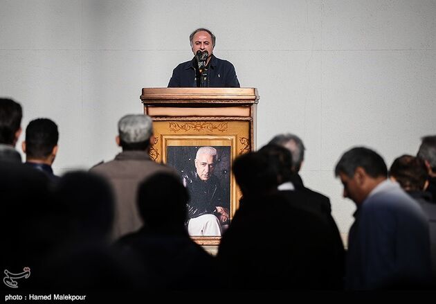 مراسم تشییع پیکر مرحوم محمد زرین‌دست