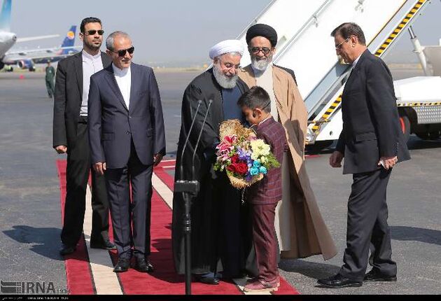 حسن روحانی در تبریز