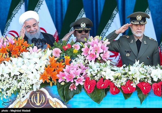 مراسم رژه روز ارتش جمهوری اسلامی