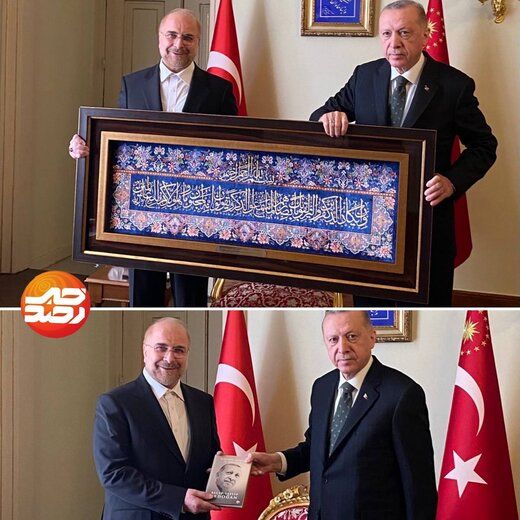 واکنش تند جابری انصاری به هدیه گرانقیمت قالیباف به اردوغان