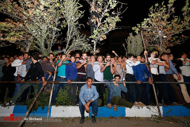 عکس های کامل مراسم اعدام قاتل آتنا اصلانی