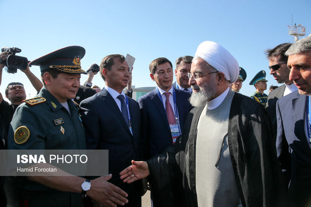 سفر روحانی به قزاقستان