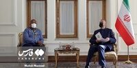 دیدار و گفتگوی نوه نلسون ماندلا با امیرعبداللهیان