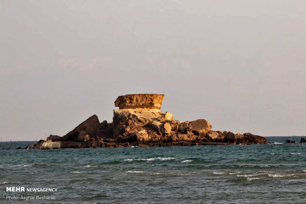 تصاویری از جزایر زیبای «ناز» در سواحل شرقی قشم