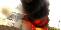 اتوبوس حامل سربازان ارتش دچار حادثه شد