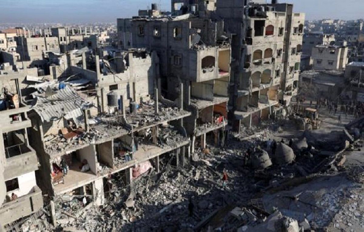 ویرانی عظیم ساختمان‌های رفح در 12 روز تجاوز اسرائیل به این شهر