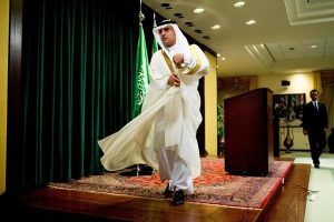 تحقیر وزیر خارجه عربستان در قطر
