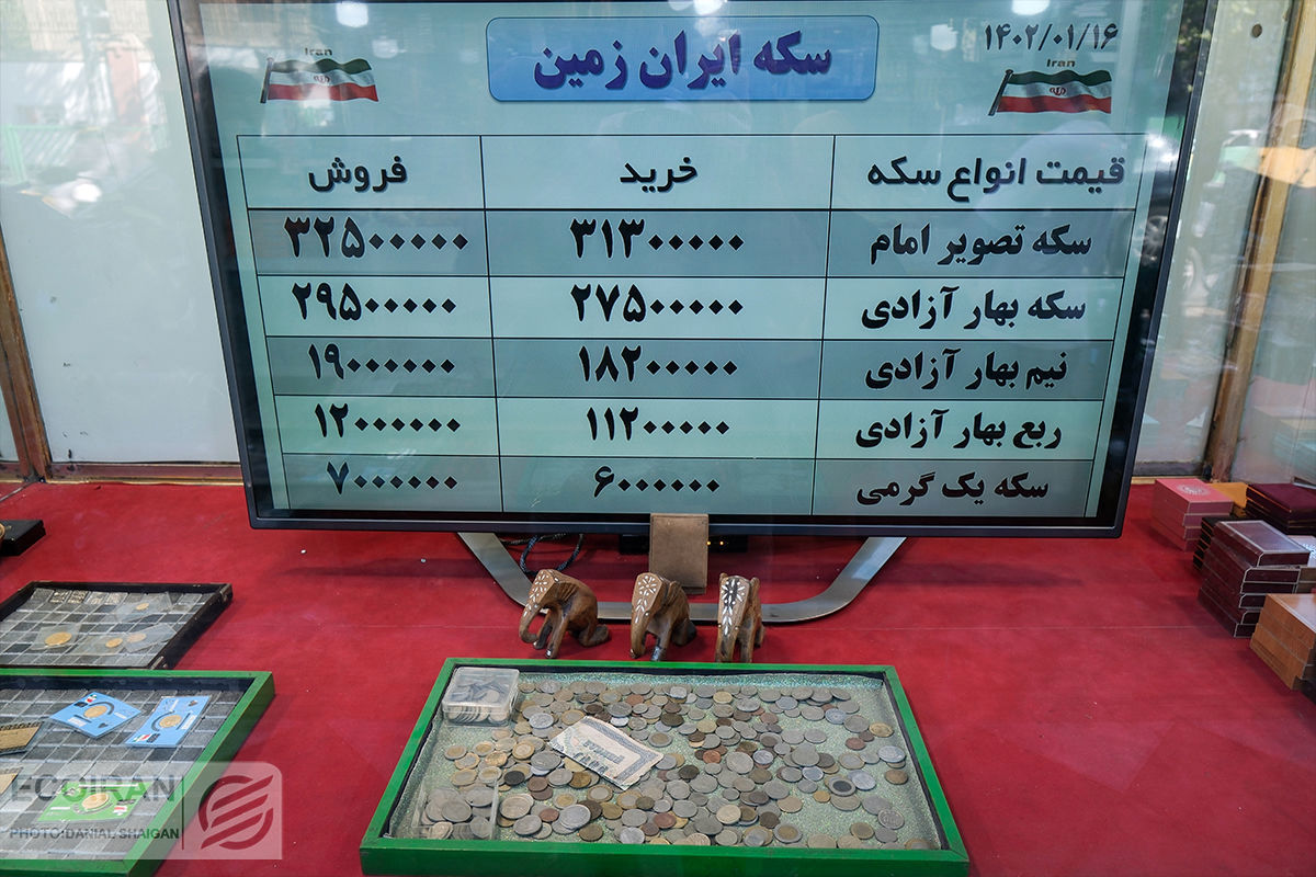 پیش بینی قیمت سکه امامی امروز چهارشنبه 6 اردیبهشت 1402