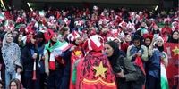 تمجید روسای FIFA و AFC از حضور بانوان در ورزشگاه آزادی+عکس