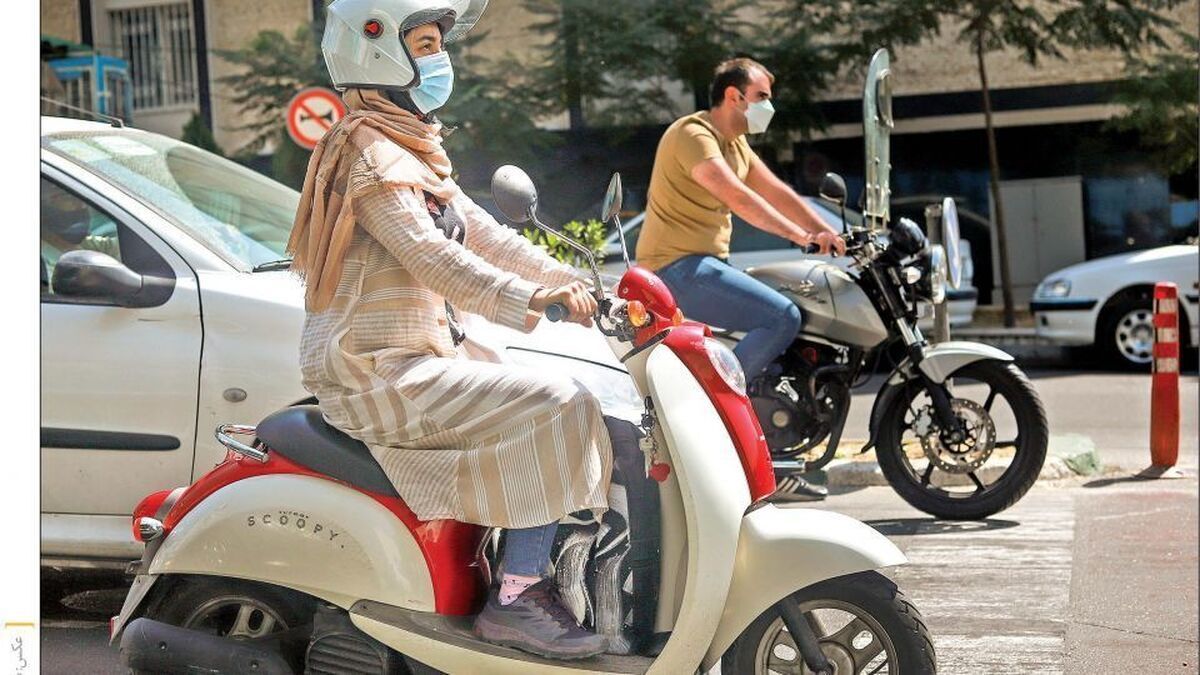 موتور سواری زنان ، آزاد در قانون ممنوع در خیابان/ چرا موتور سواری زنان ممنوع است؟ 