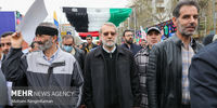 عکسی از دست نوشته خاص در مراسم تشییع پیکر علی لاریجانی/ احراز صلاحیت شد...