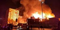 استودیو فیلم 80 ساله قاهره در آتش سوخت+ فیلم