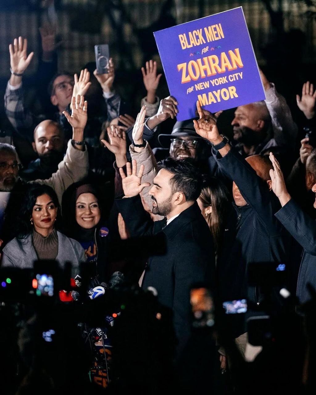 جشن پیروزی ممدانی پس از اعلام نتایج در نیویورک | تصاویر