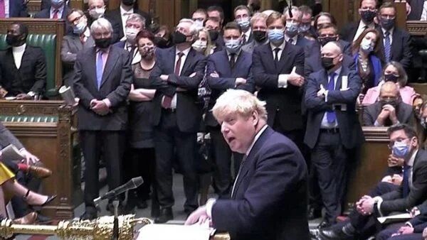 اعتراف جانسون به اشتباه خود در مقابل پارلمان انگلیس