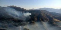 فوری؛ آتش‌سوزی مهیب در پارک ملی سالوک خراسان‌شمالی 