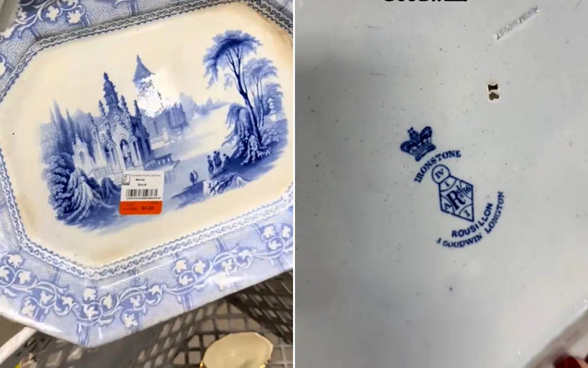 بشقاب ارزان، عتیقه گرانقیمت از آب درآمد / راز نوشته‌های پشت بشقاب چه بود؟