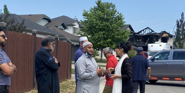 آتش سوزی در کانادا، دو خانواده مسلمان را داغدار کرد +عکس
