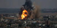 حمله هوایی اسرائیل به غزه