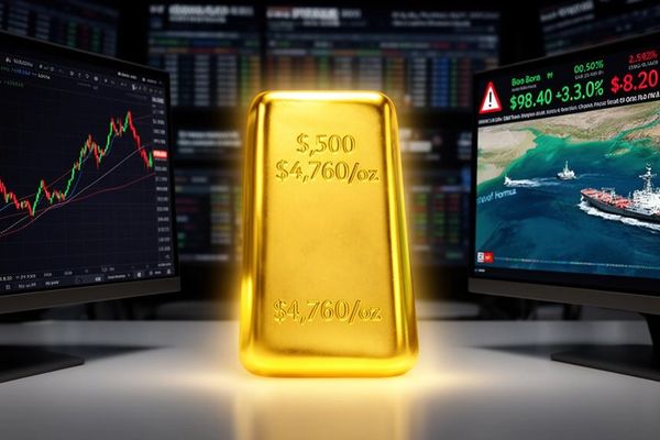 بازگشت قیمت طلا پس از کاهش قیمت نفت | واکنش بازارها به تمدید آتش‌بس | بازار آتش‌بس را باور کرد؟ 