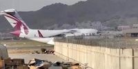 اولین هواپیما در فرودگاه کابل پس از کنترل طالبان به زمین نشست