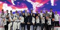 بانوان تکواندوکار ایران بر سکوی قهرمانی آسیا ایستادند