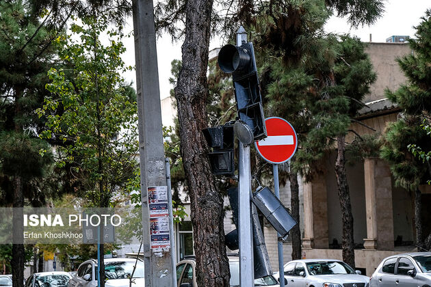 تصاویر حوادث بنزینی اخیر؛ از اعتراض تا آشوب و آسیب به اموال عمومی