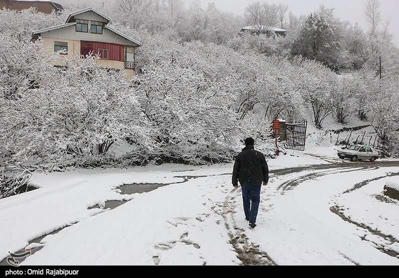 هشدار کولاک برف و ‌آب‌گرفتگی معابر/ بارش برف و باران در ۱۱ استان