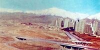 تصویری جالب از ورودی شهرک غرب تهران اوایل دهه‌ ۶۰!