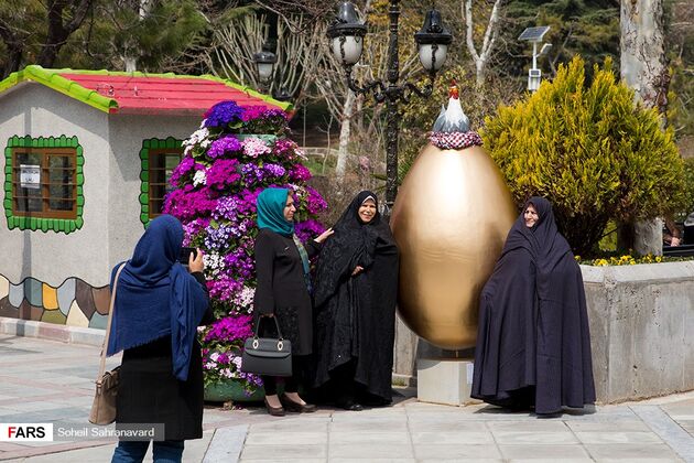 هنرهای محیطی نوروز ۹۶ در تهران
