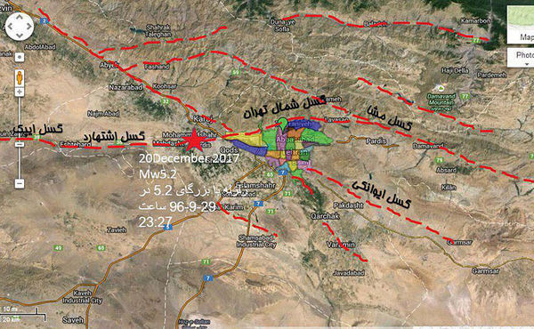 آیا زمین لرزه‌های تهران افزایش یافته است؟+تعداد زلزله‌های تهران در 15 سال اخیر