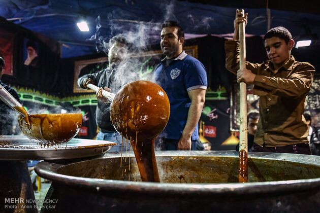 پخت سمنو در شیراز