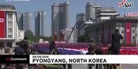 رژه نظامی ارتش کره شمالی در مقابل «کیم جونگ اون»