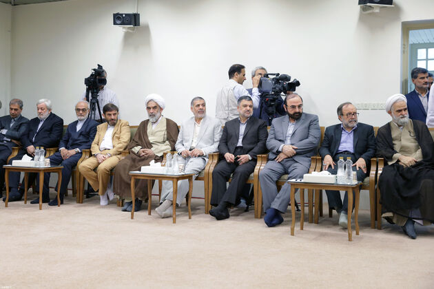 دیدار هیئت دولت با رهبری