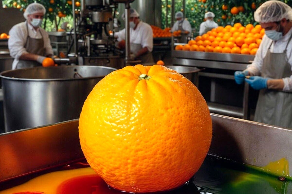 واکنش سازمان غذا و دارو به ویدئوی جنجالی رنگ‌کردن پرتقال‌ها