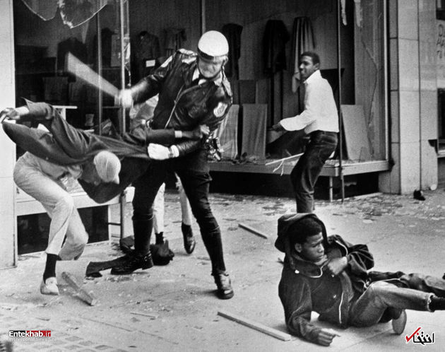28 مارس 1968 : ضرب و شتم سیاهپوستان توسط پلیس آمریکا