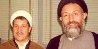 عکسی از بازیگران نقش آیت‌الله هاشمی رفسنجانی و شهید بهشتی